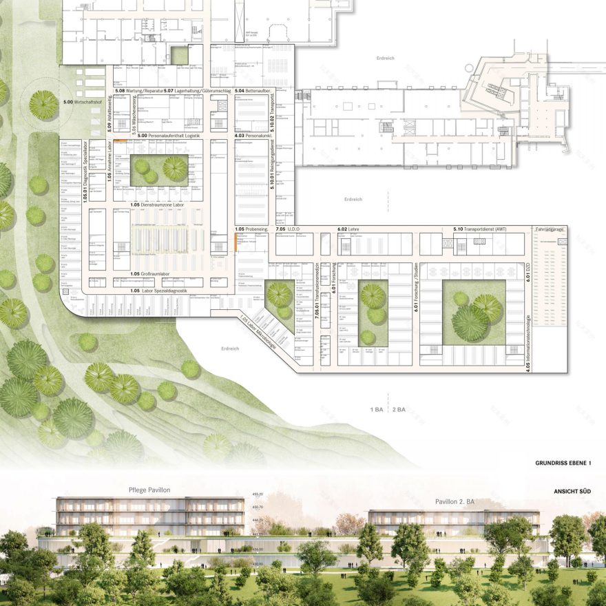 Neue Medizinische Klinik - NMK Gelenkbau - UKT Tübingen-4