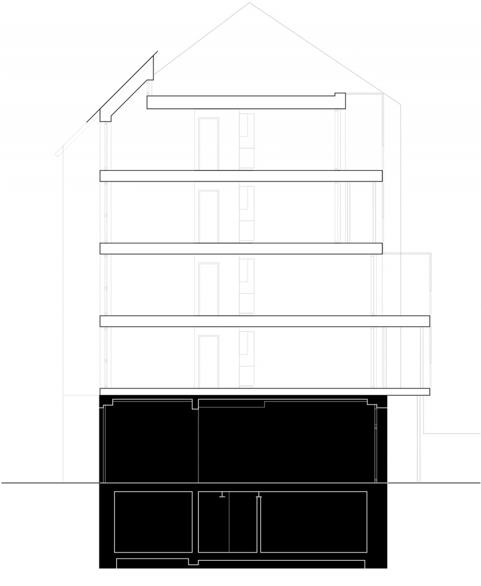 巴塞尔 Efringerstrasse 107 号住宅楼扩建丨瑞士丨Lukas Raeber 建筑事务所-63