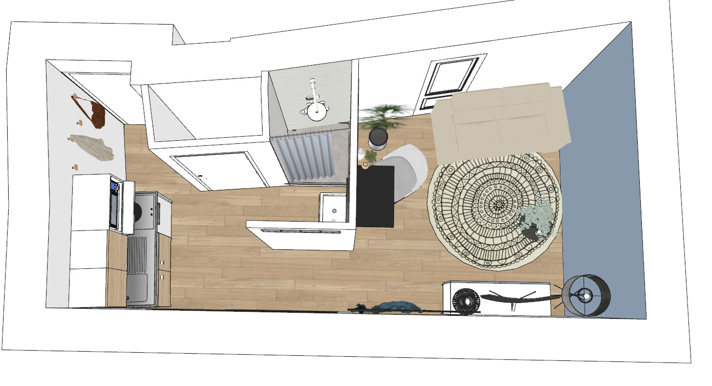 格勒诺布尔15平米工作室出租改造项目丨法国丨Sandrine Paucher-20