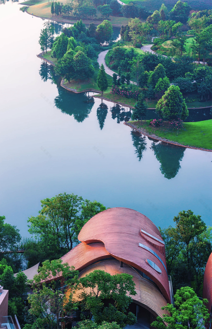 成都麓湖鲲鹏阁丨中国成都丨Gabellini Sheppard,澍田设计,万华同人艺社等-19