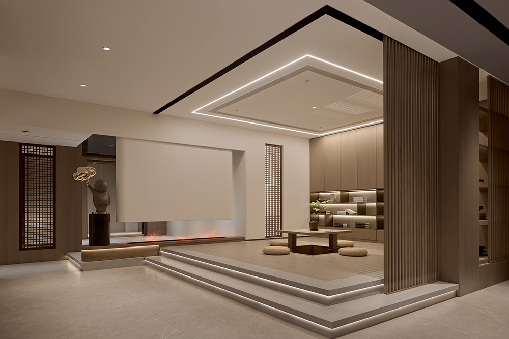 尚层大作：案例分享——1100㎡墅境私邸：漫行雅奢之境，淬炼空间的诗意哲学-16