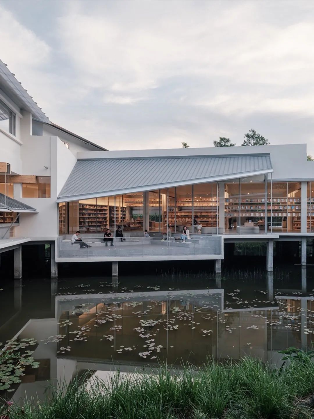 紋建筑新作｜杭州西溪·果麦书店-7