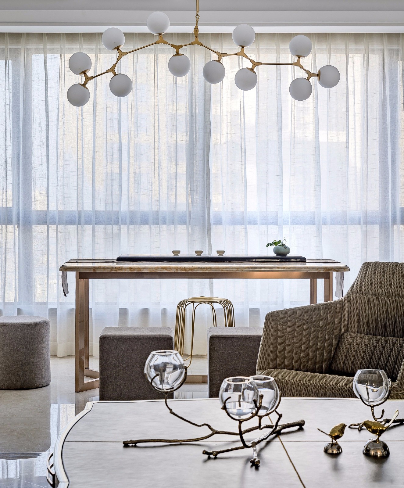 50度灰——246㎡福州融桥外滩样板房-22