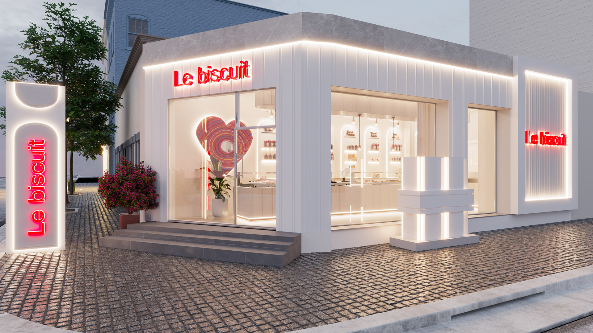 面包店室内设计：乐饼干丨突尼斯丨自由职业者-8