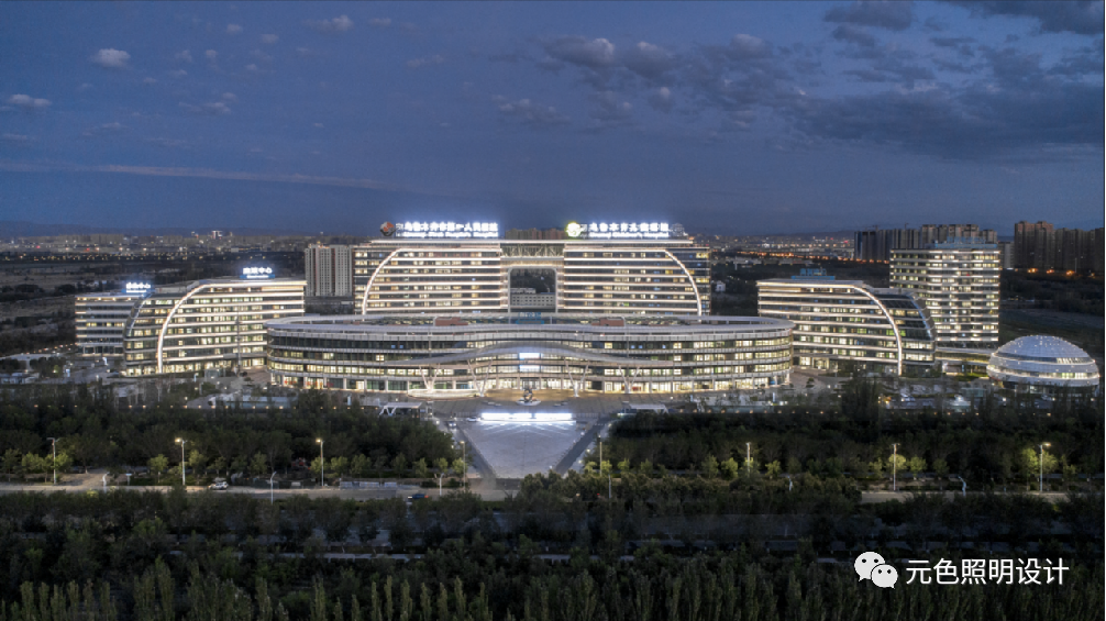 叶脉 ▏乌鲁木齐儿童医院(城北)照明设计-49