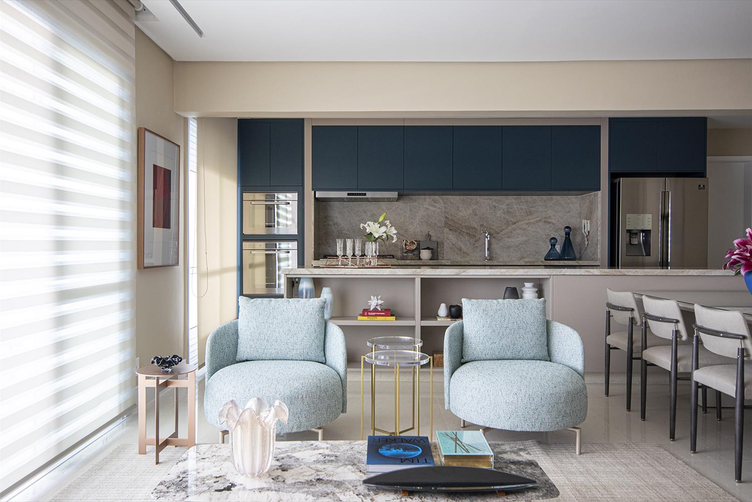 现代简约的巴西 Osasco 公寓设计-5