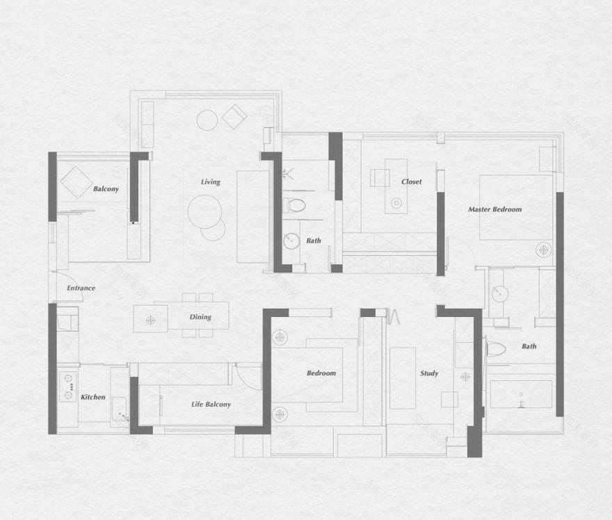 通透互联空间设计-3