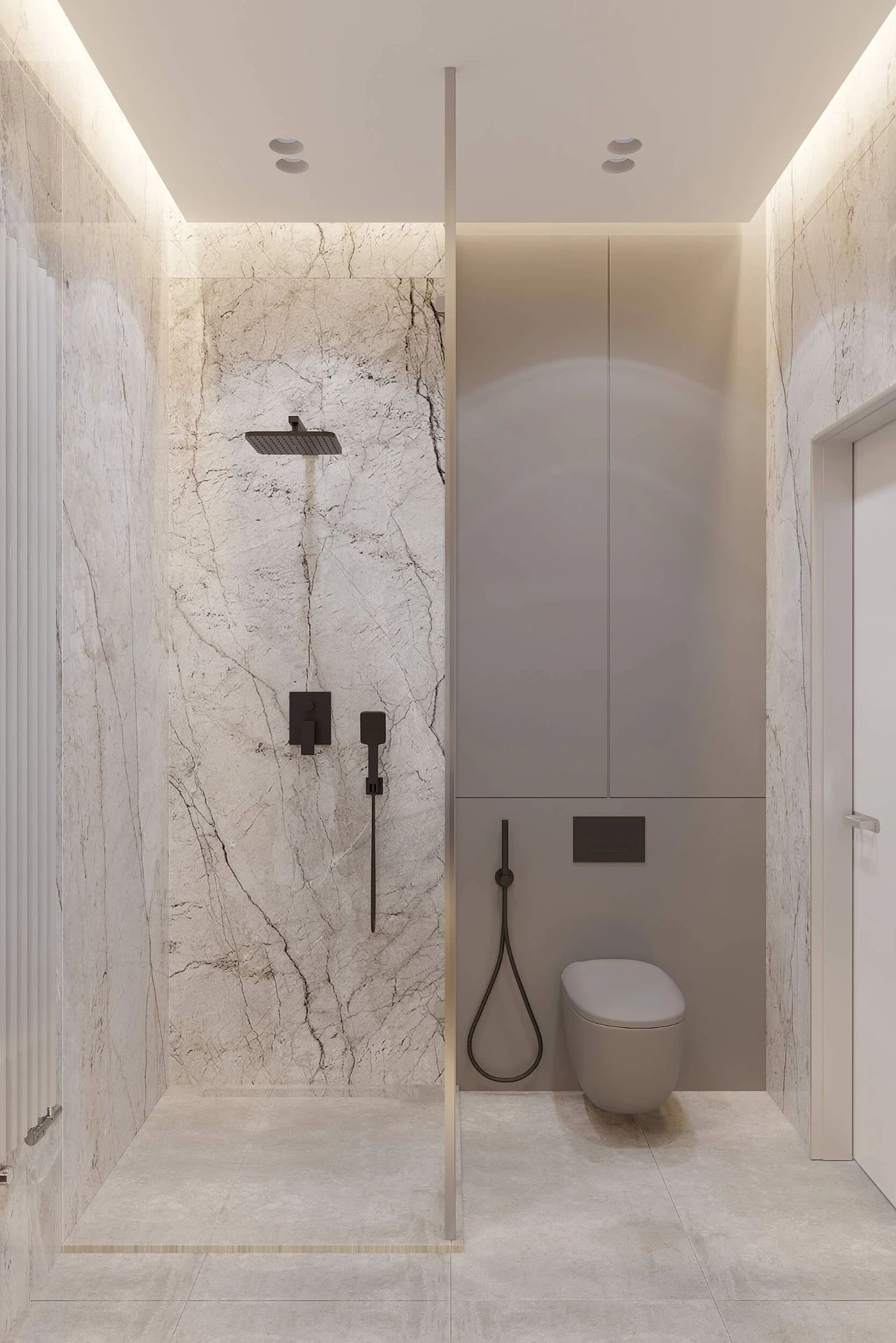 简约舒适的 149m²三层住宅设计丨Dinara Yousupova-16