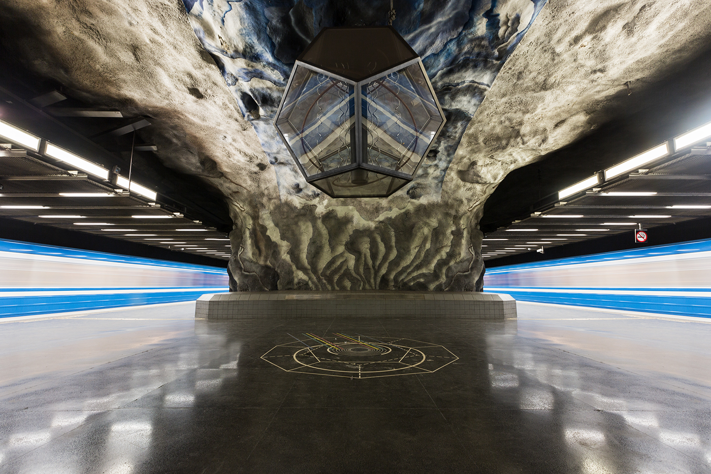Stockholm Subway II 车站设计丨瑞典斯德哥尔摩丨Calle Artmark-5