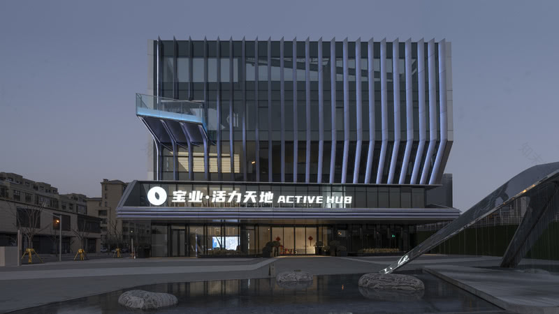 上海宝业集团展示中心照明设计丨中国青浦-17