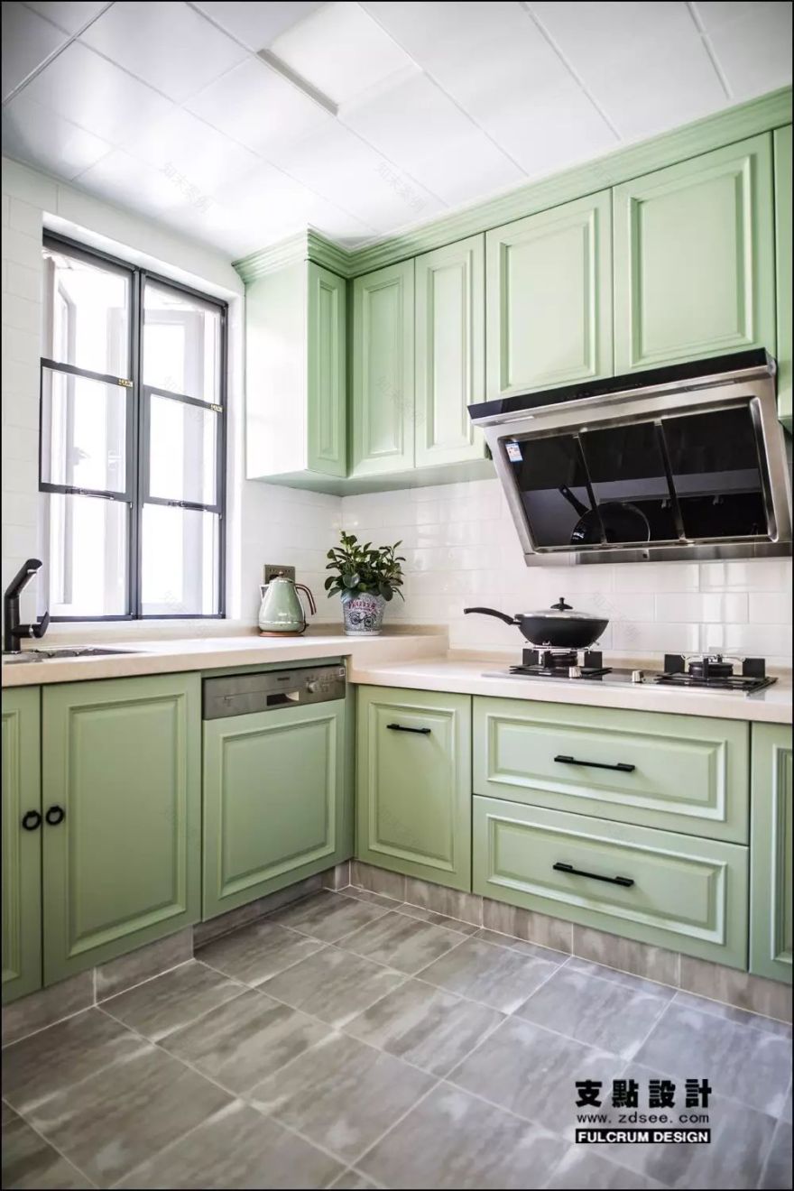 现代美式家居,打造温暖阅读空间-36