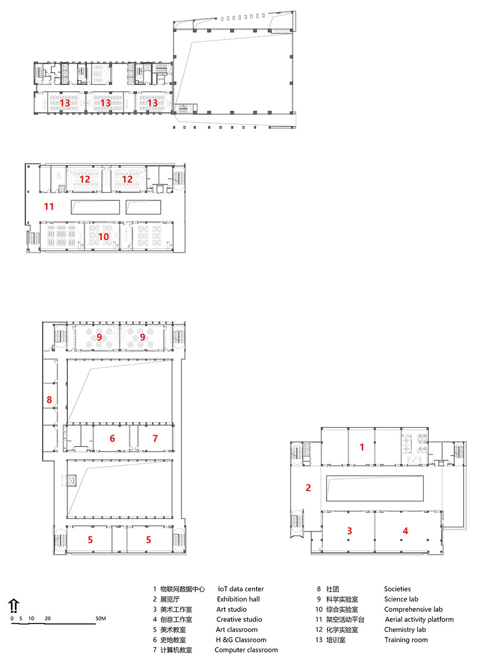 深圳中学坪山创新学校丨中国深圳丨CMAD Architects-89