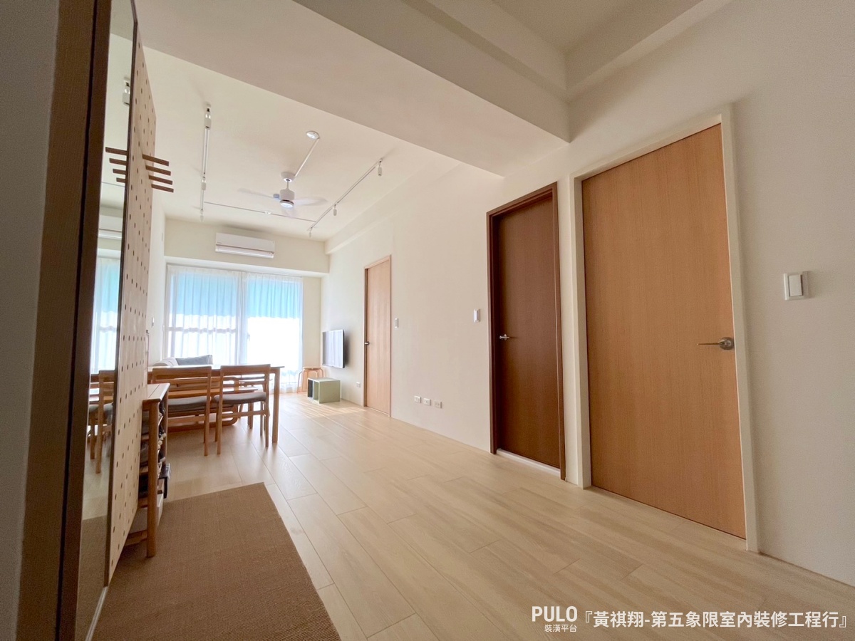 高雄15坪木质纯白轻装潢丨中国高雄丨第五象限室内装修工程行-56