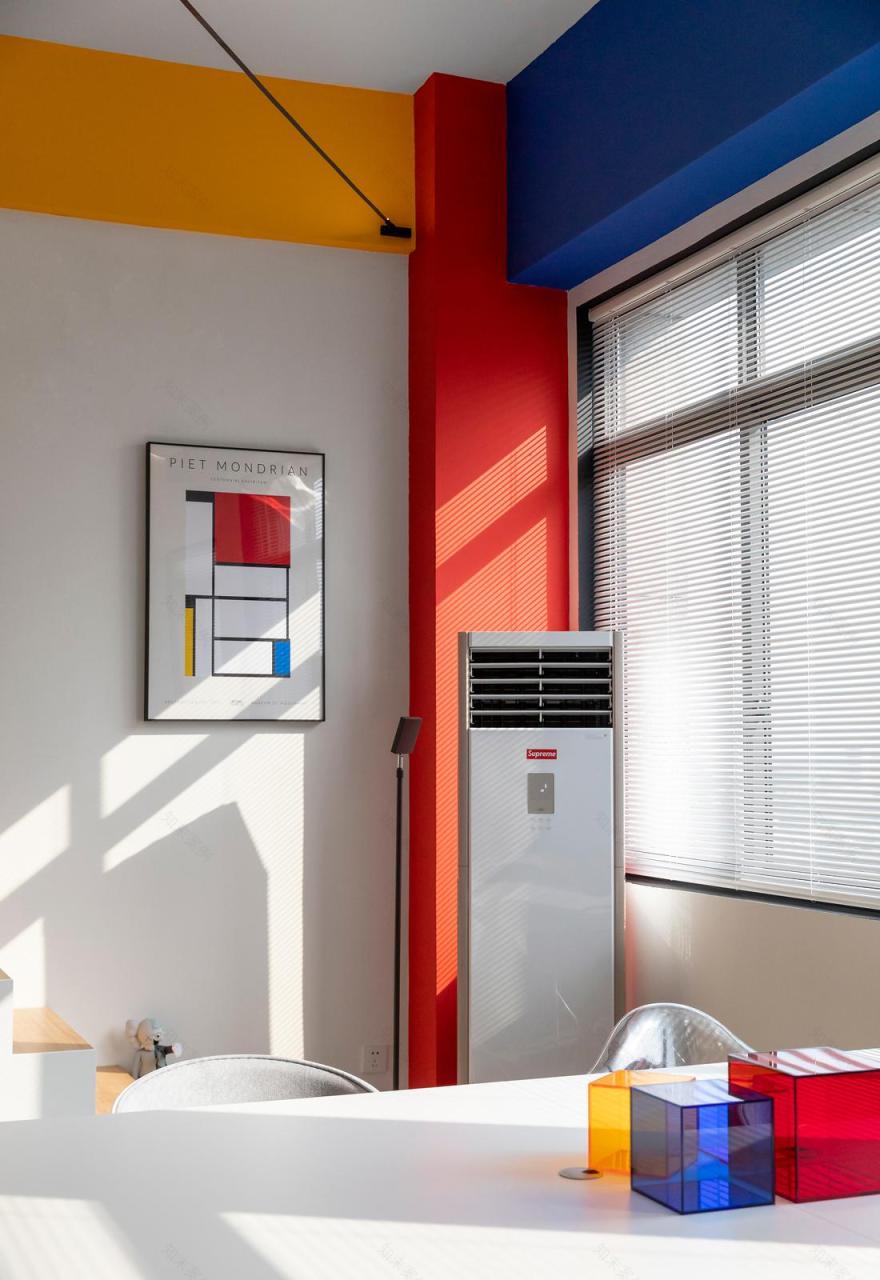 新蒙德里安办公空间丨零末设计-44