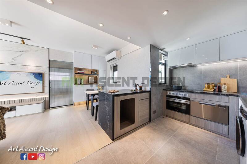 大坑光明台装修设计案例-30