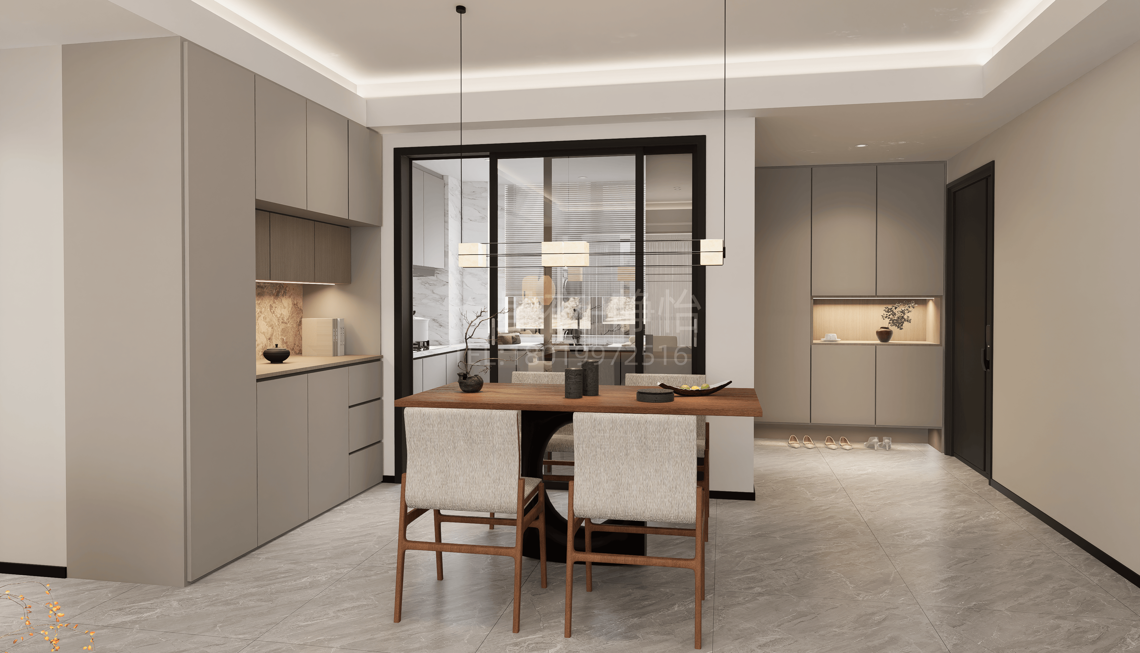 SU室内室外空间效果案例-1