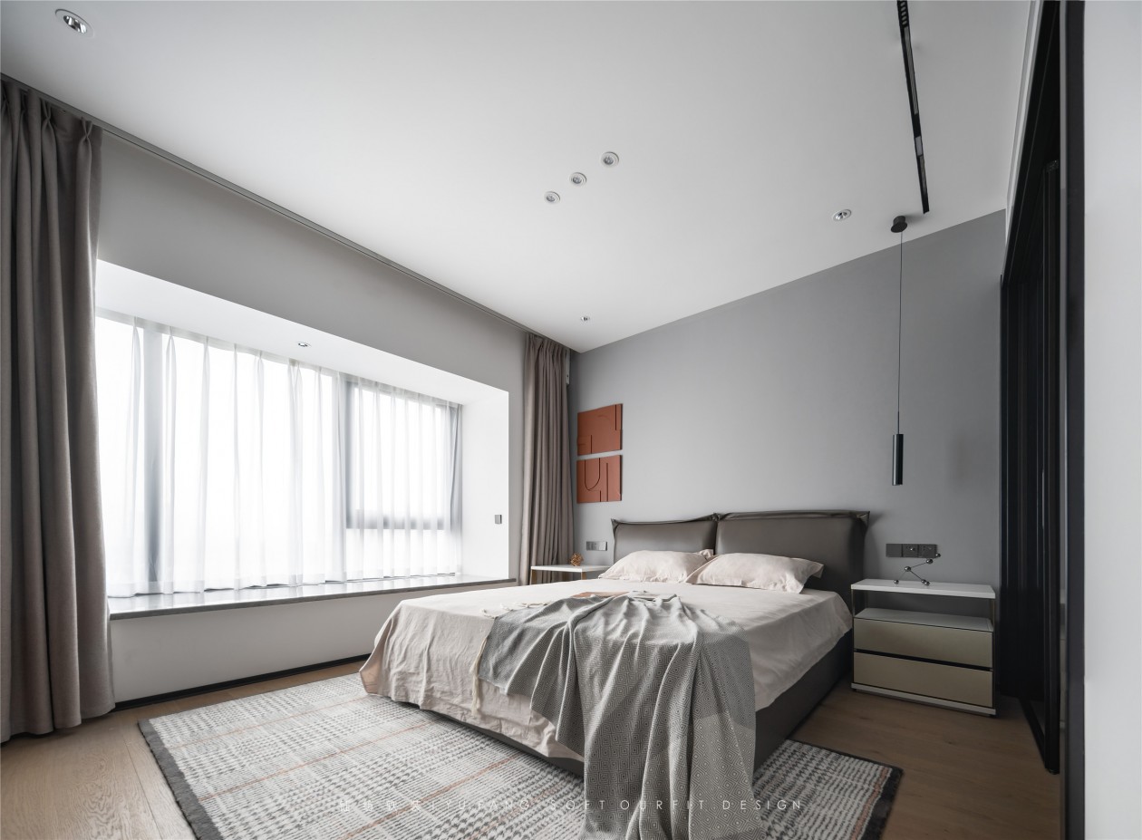 简约黑白灰,90 后小姐姐的舒适空间丨中国成都丨钰纺软装-30