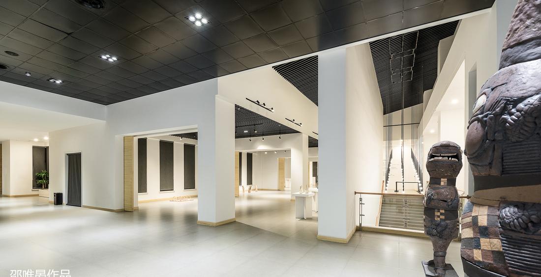 贾平凹文化艺术馆 | 竹工凡木设计研究室的现代艺术空间-19