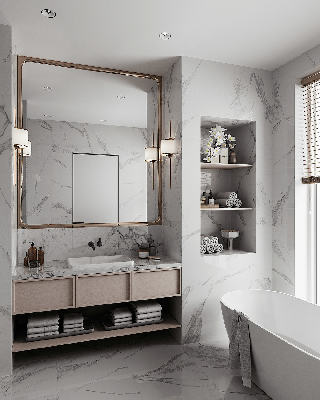 现代轻奢风家居设计 | 质感灵魂的生活空间-11