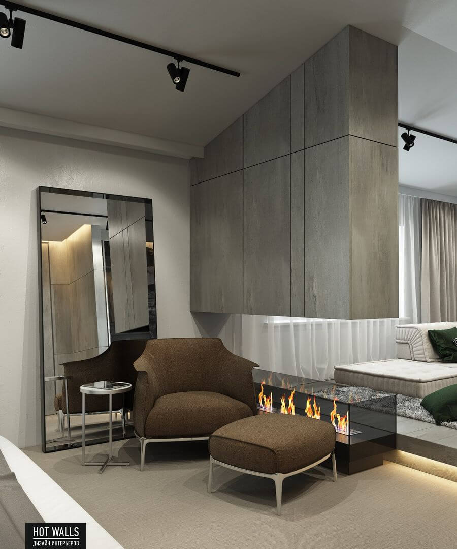 大型两层住宅室内布置项目丨Hot walls-70