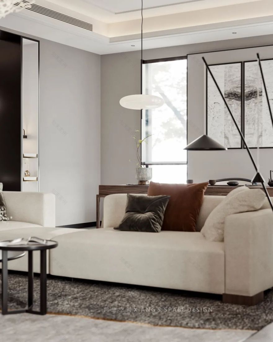 杭州共生别墅,禅意与现代共融-11