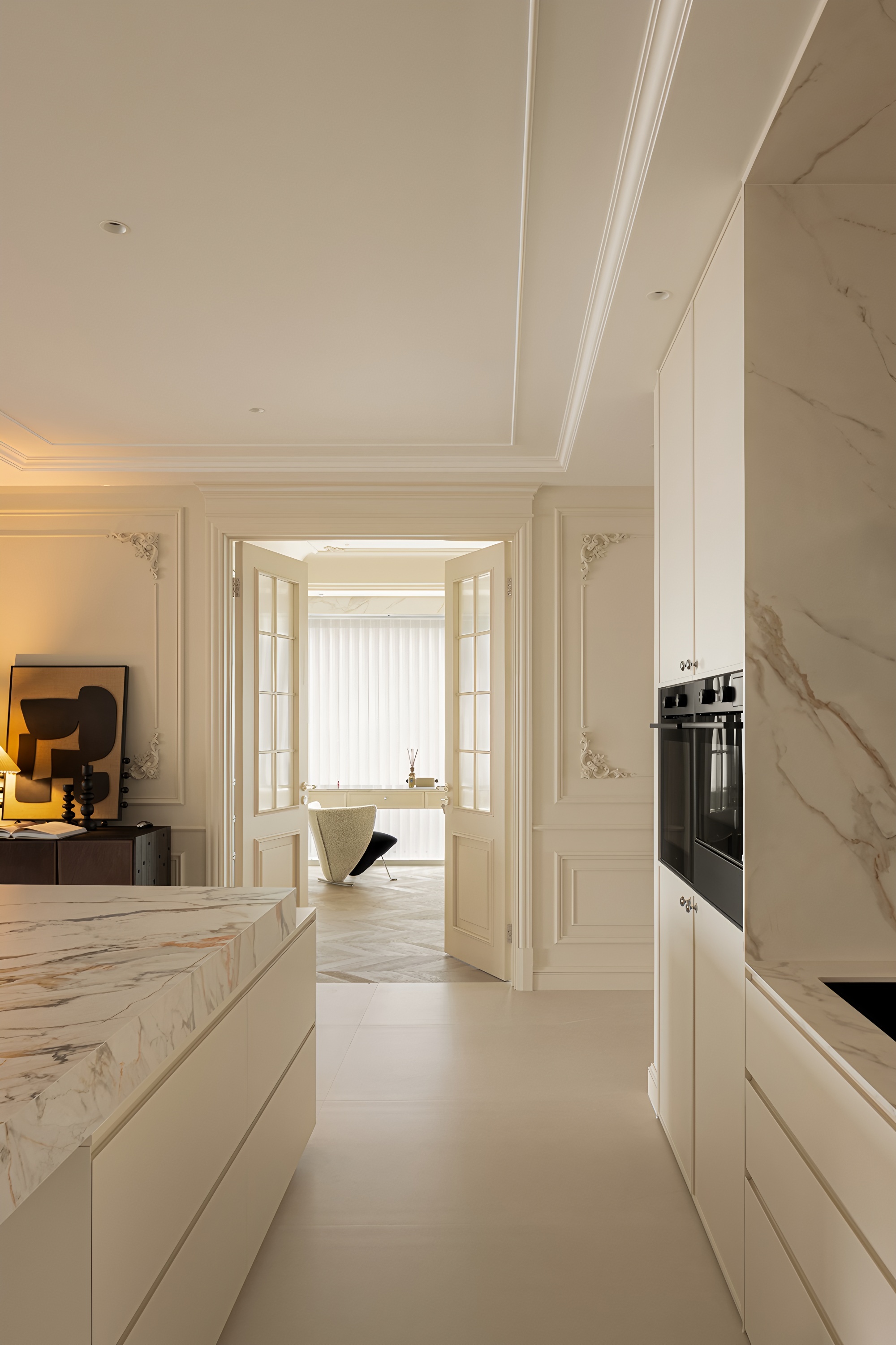 浪漫鎏金,方寸间纳四时湖景丨原想设计-29