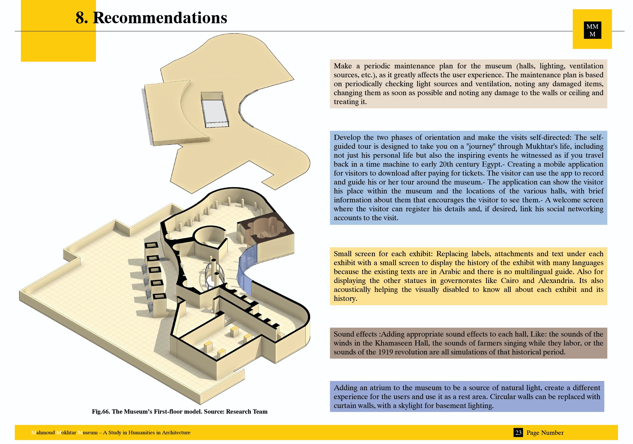 穆罕默德·穆赫塔尔博物馆丨埃及开罗丨开罗大学建筑系-27