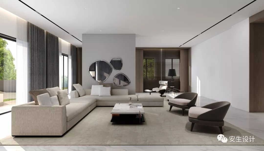 浙江柯桥 1000+㎡顶级现代别墅设计-19