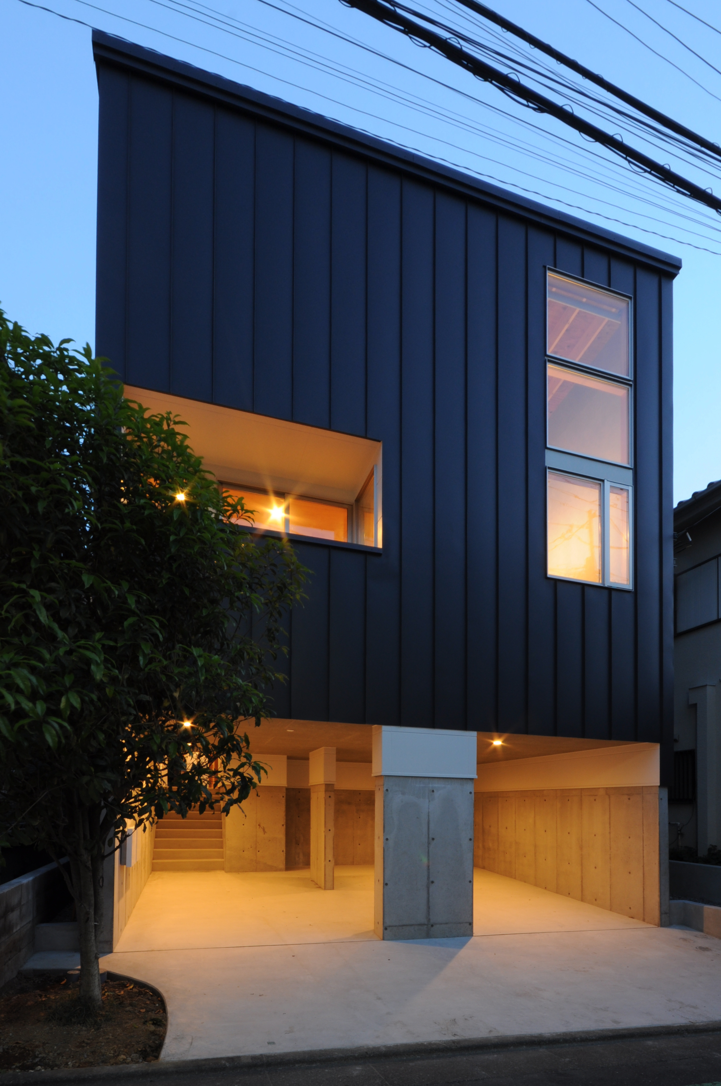共享屋顶露台的住宅丨JUN SHIMOMURA ARCHITECTS-11