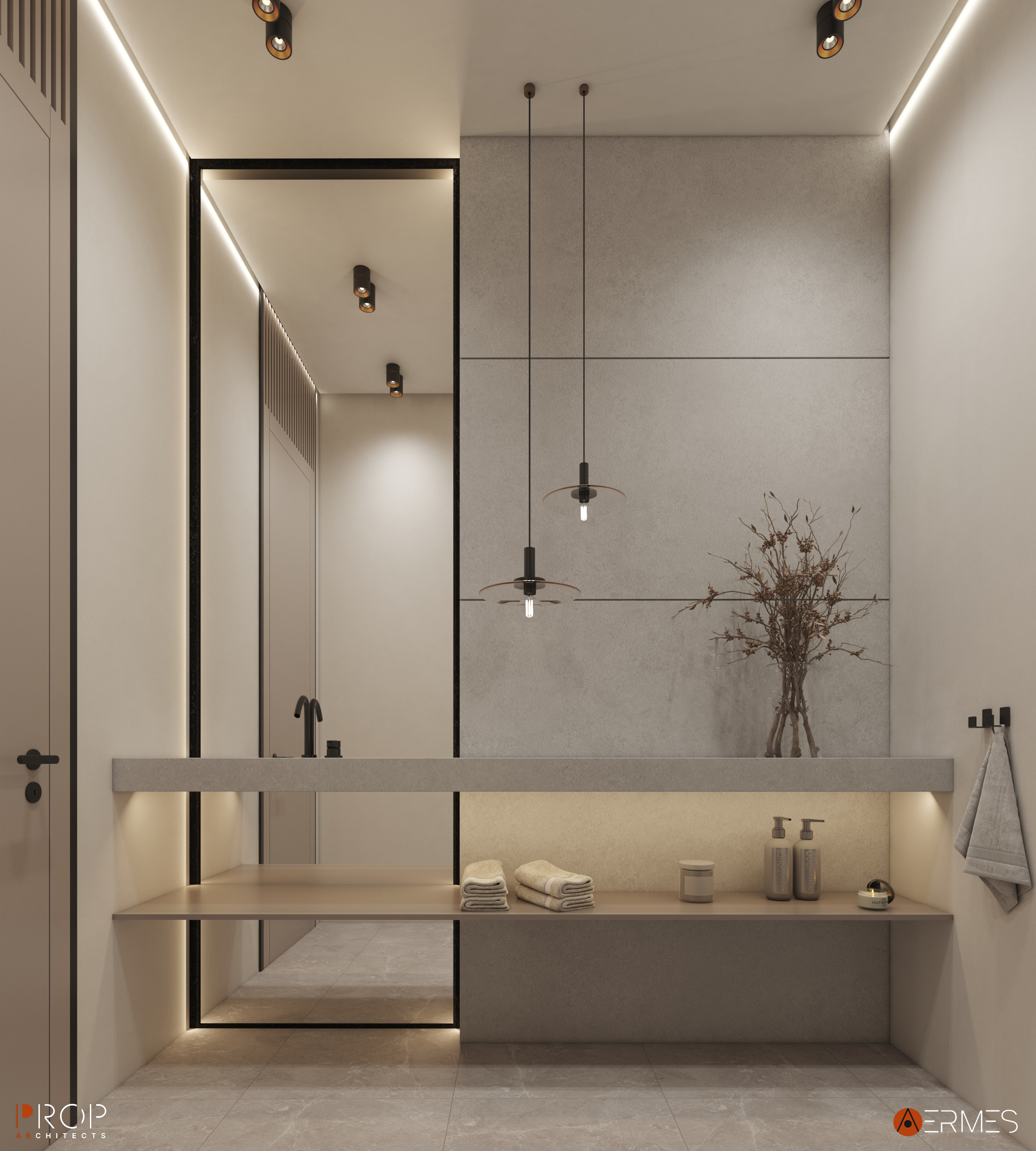 别墅室内设计丨Saudi Arabia丨PROP & AERMES ARCHITECTS-25