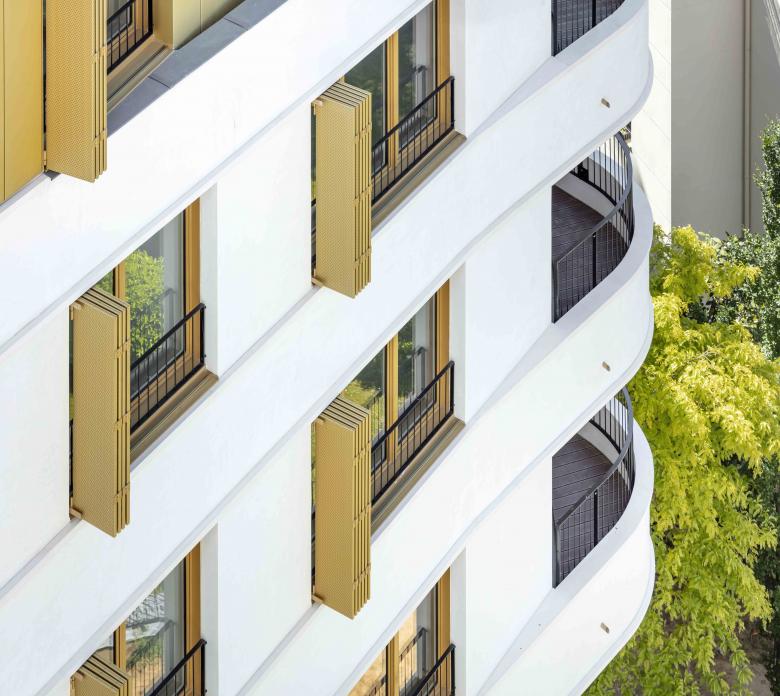 费利·埃布埃住宅和商业楼丨法国巴黎丨Baumschlager Eberle Architekten-6