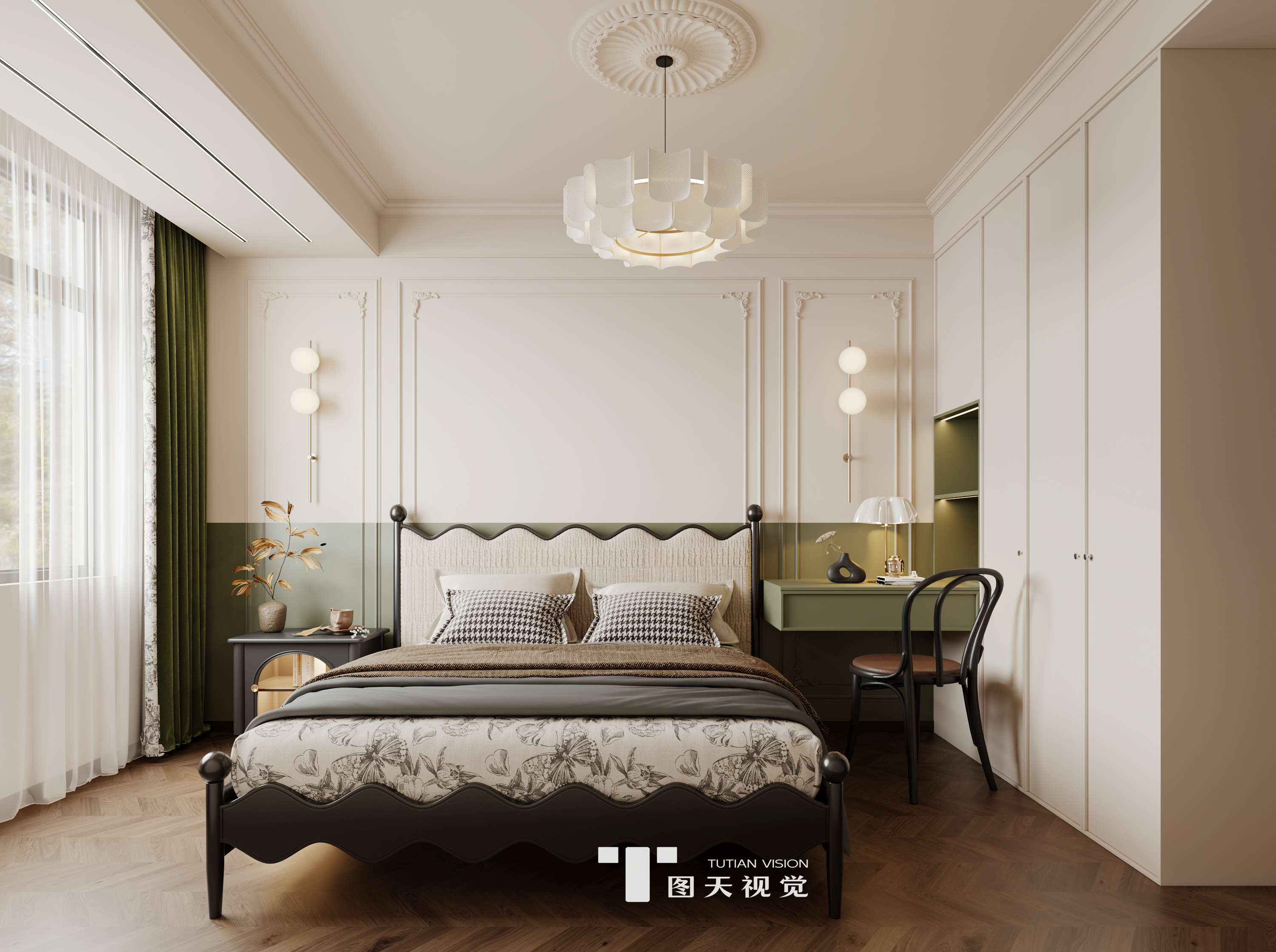 绿黑香奈儿の复古法式~浪漫到飙泪-5