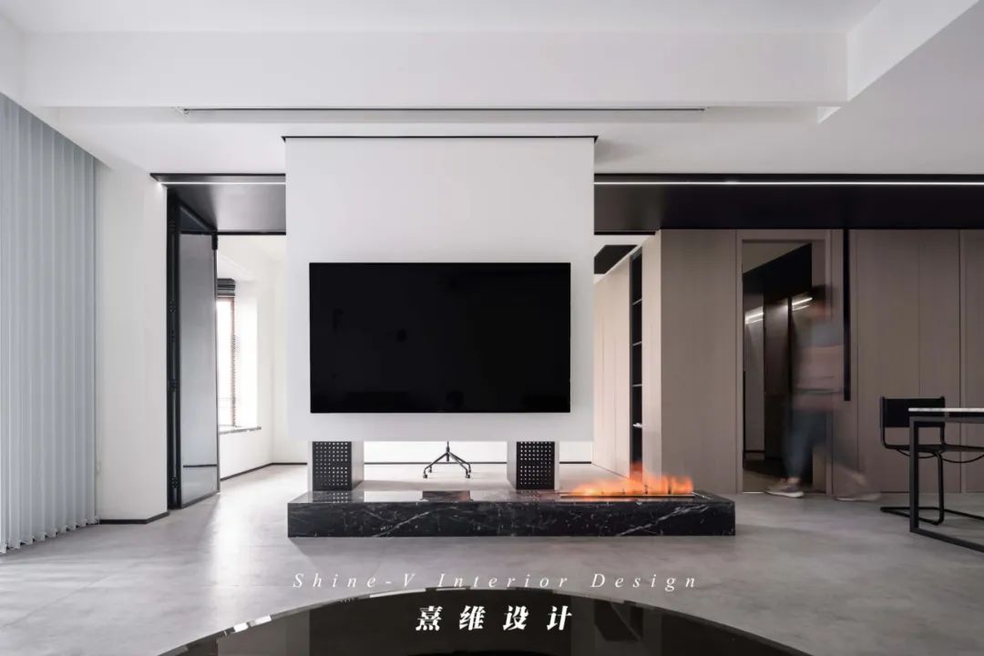 《霁月》 | 重构边界，光与空气舒展空间的婚房设计-69