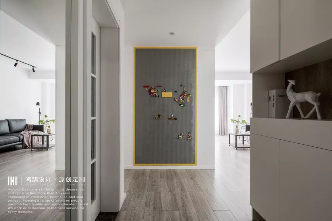 简•素 | 美的翰城 84㎡现代北欧风,温馨生活空间-17