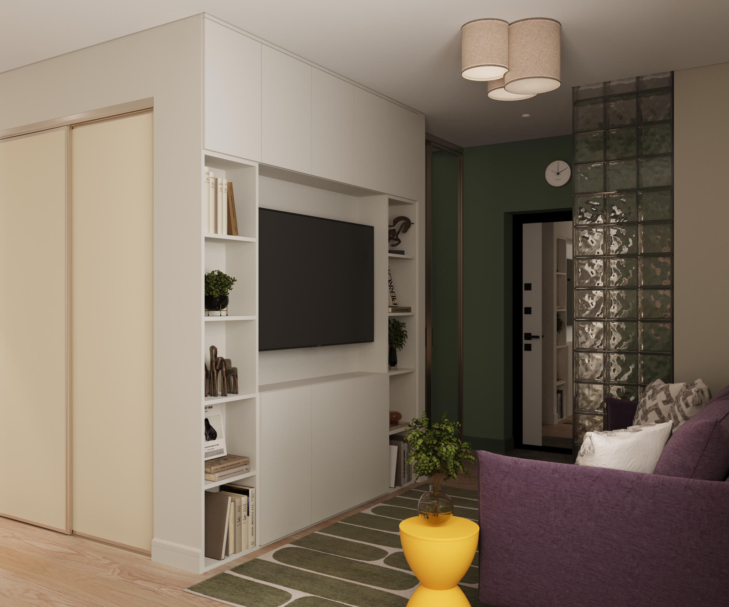 Bright apartment for a family-7