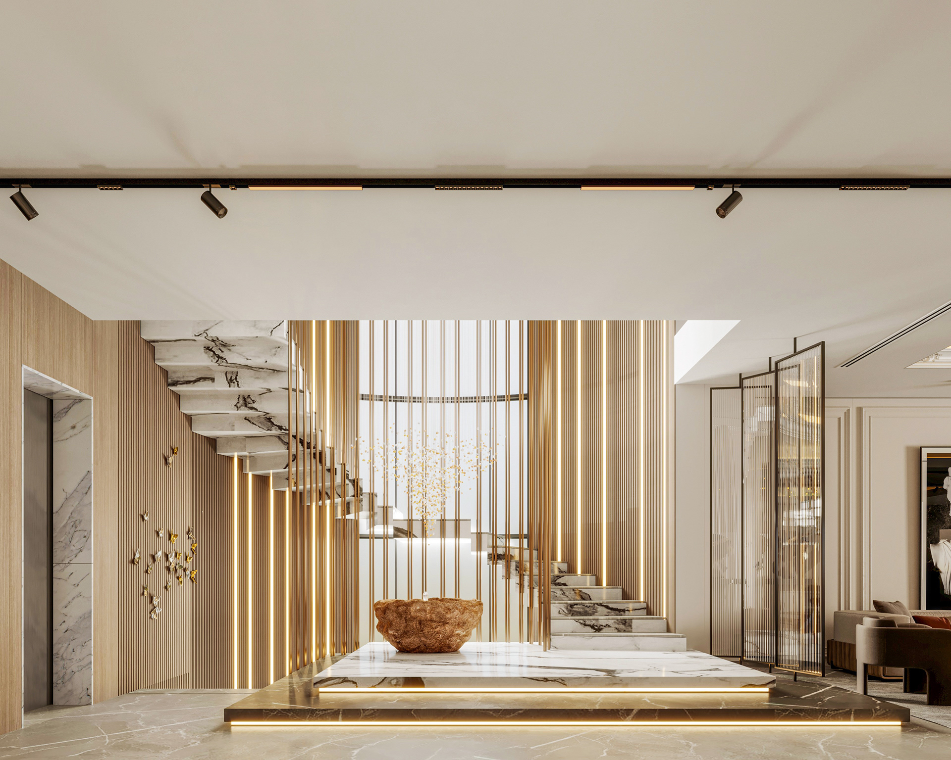 豪华起居与餐饮丨埃及开罗丨Moamen Amin-4