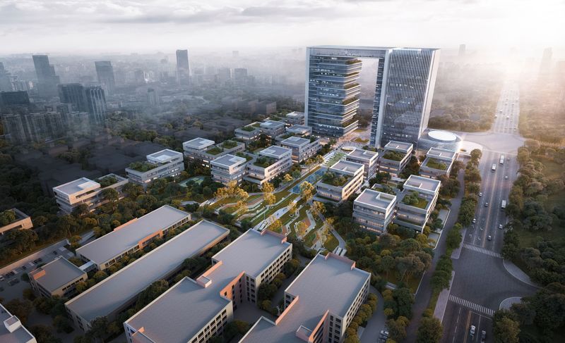 产业社区破局之路 · 智慧化,多元化,形象引领丨中国丨三益-140