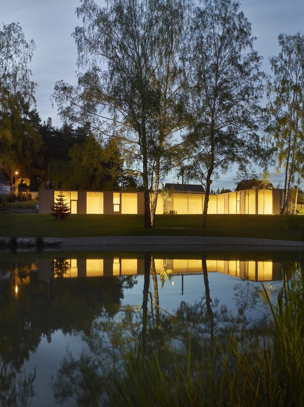 捷克森林中的悬浮别墅-21