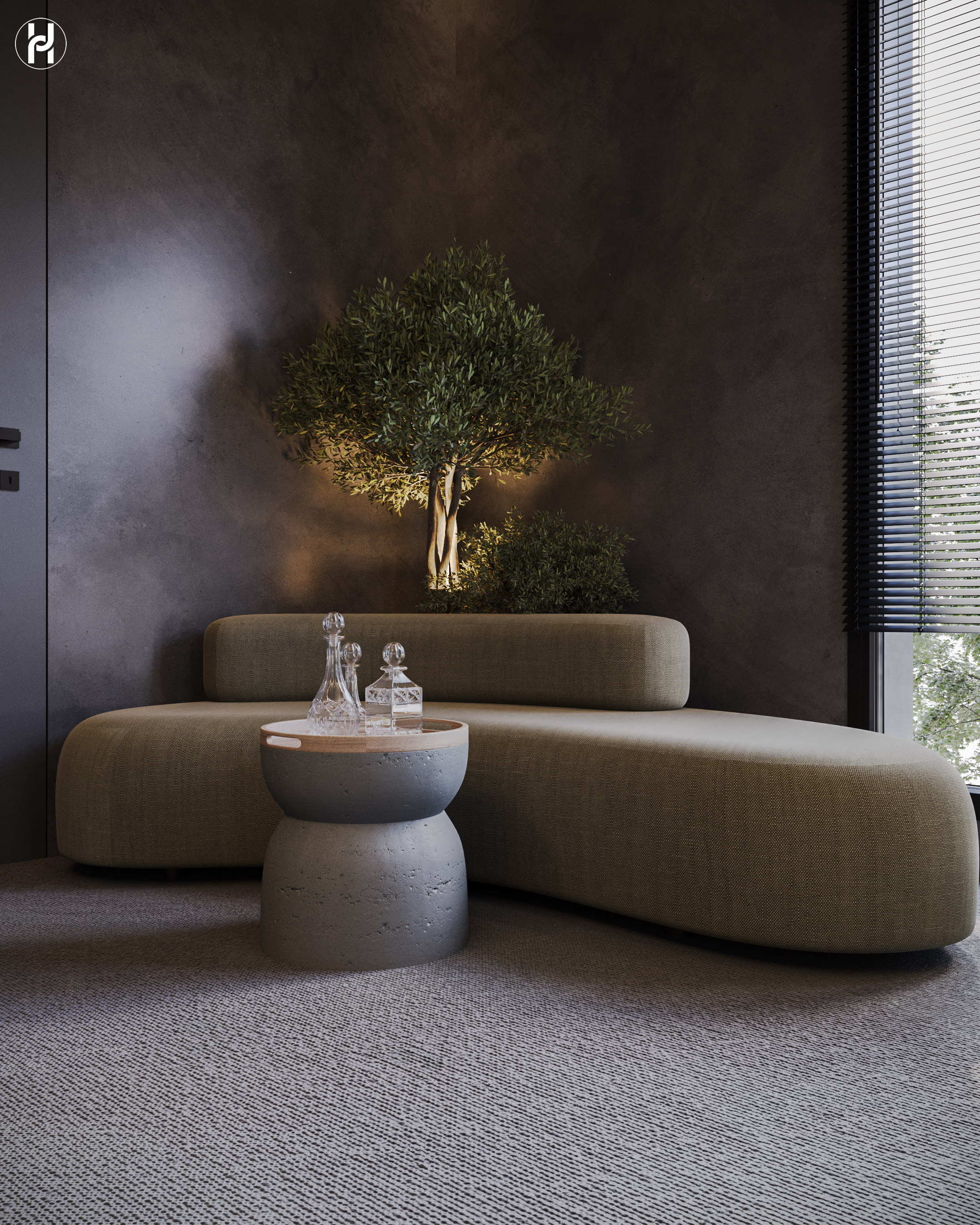 黑暗的办公室丨Marwa Salah-10