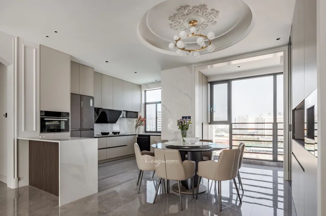 新域宸璟 160㎡法式浪漫丨涂武军,吴静-40