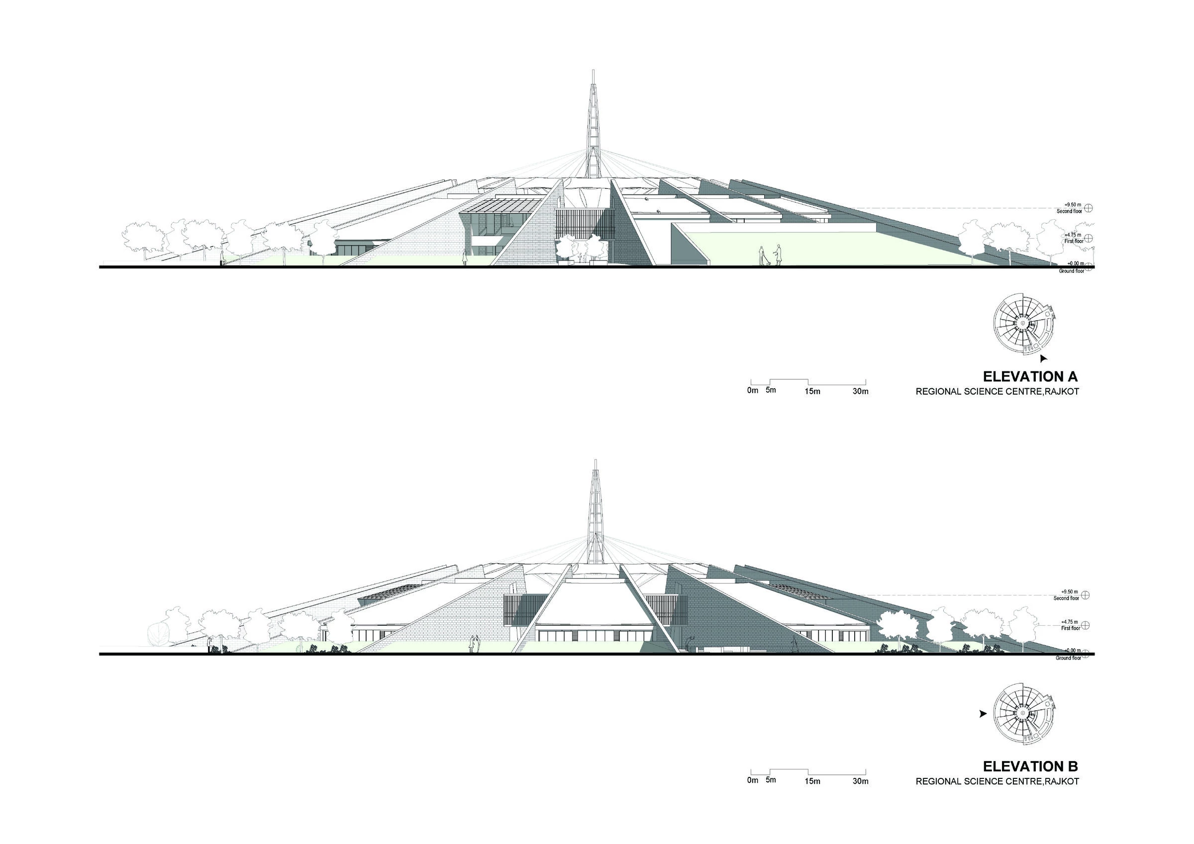 拉杰科特地区科学中心丨印度丨INI Design Studio-40