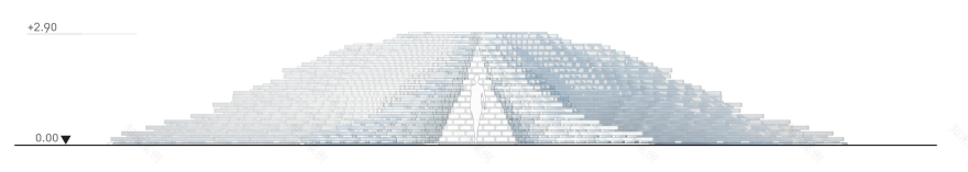 "未来空间"文艺复兴风格装置 | 木材与光影的游戏-37