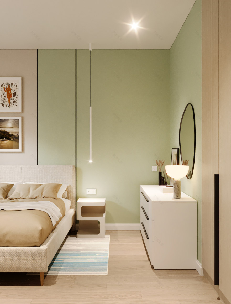 37㎡出租公寓设计丨俄罗斯莫斯科丨Kate Sirotkina-13