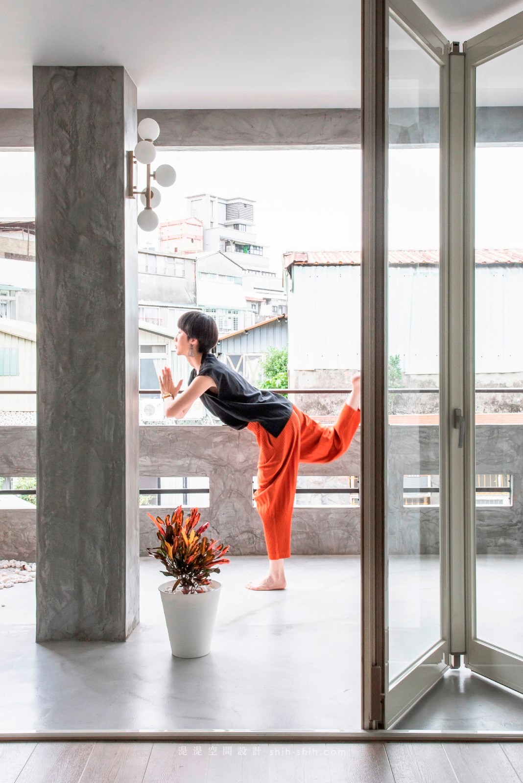 士林詹寓 60 年老屋翻新 | 打造深度阳台，提升空间品质-19