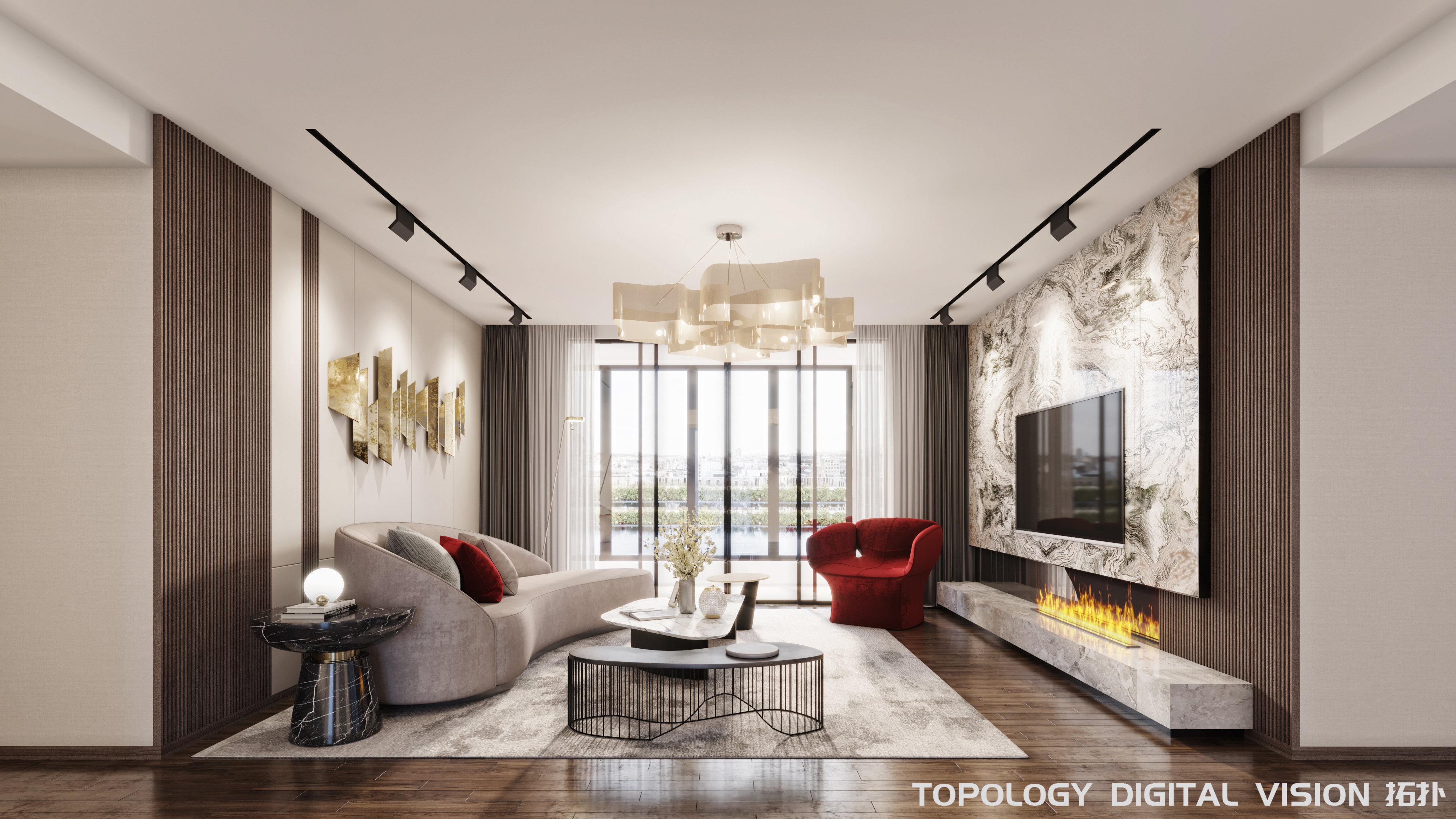 武汉解封后首个复工项目，室内设计展现城市活力-11