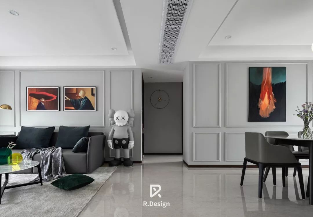 115平精装改造，将业主的审美和喜好融入家的装修之中-15