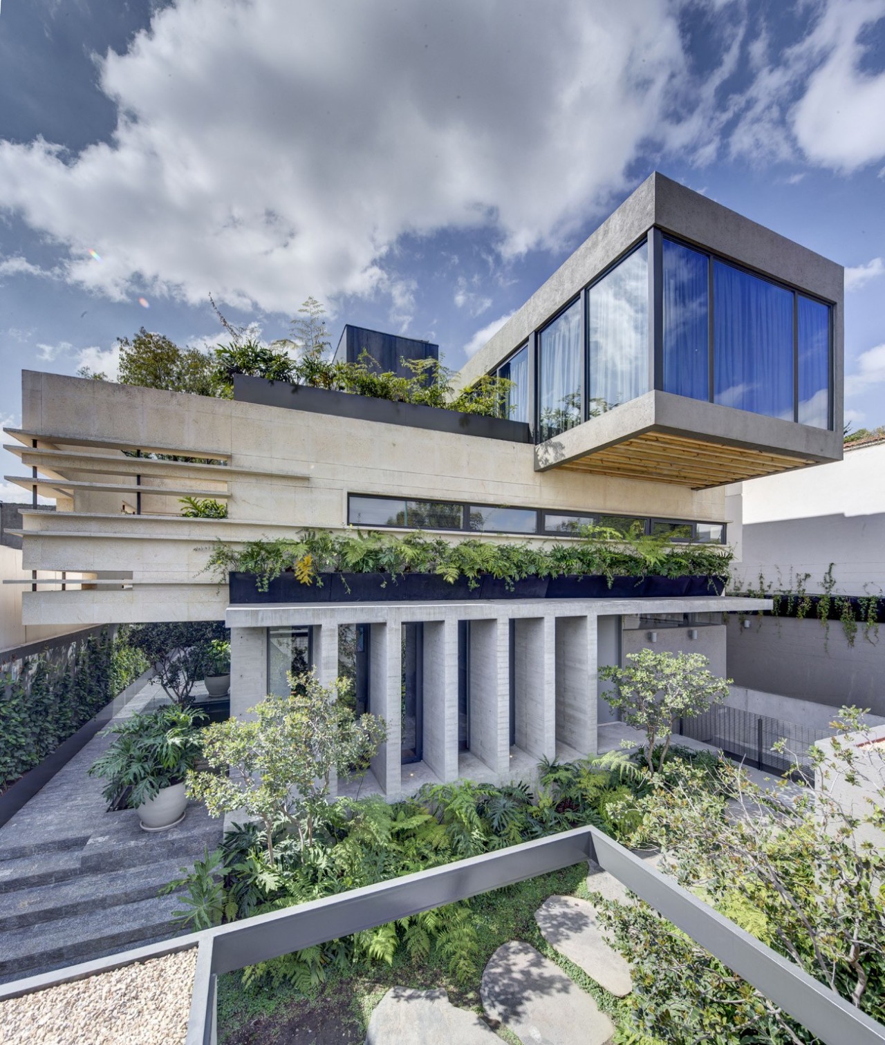 原生态混凝土，诗意禅境的家-79