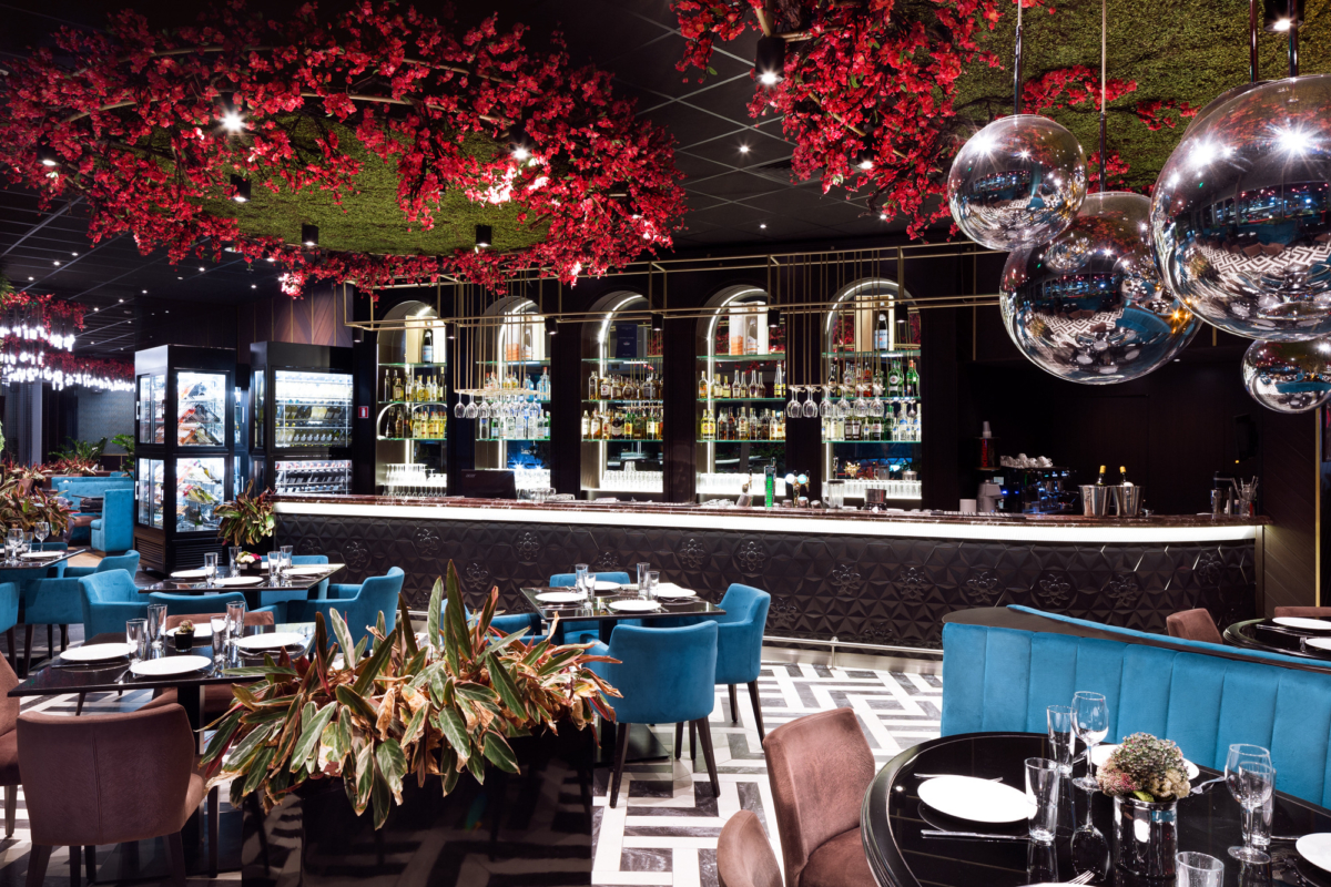 梦幻森林中的摇滚盛宴·Studio Idea 打造极致感官体验的 Mr· Pizza Original-10