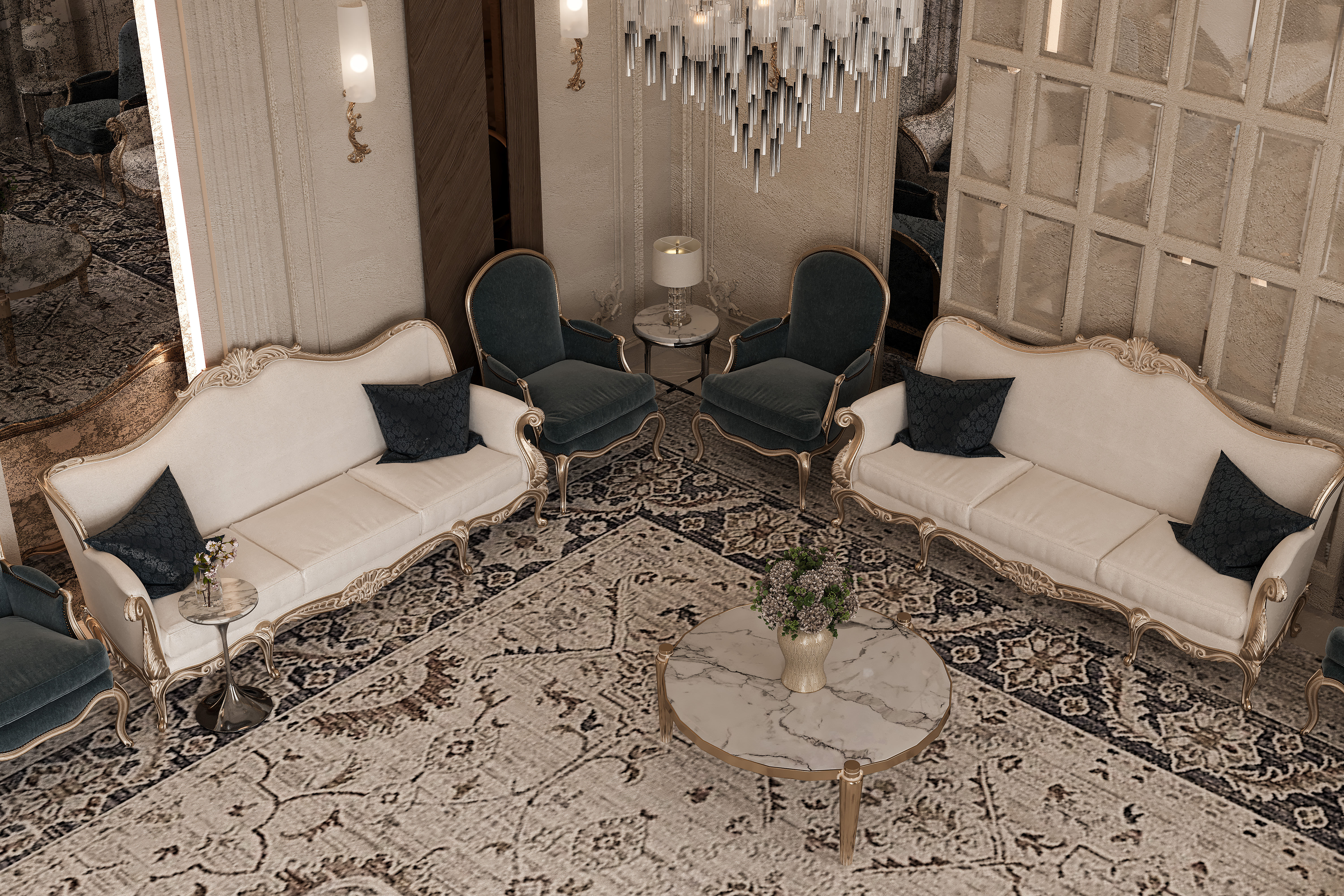 传统议会厅；传统议事厅（注：majlis常见意思为议会厅；议事厅，结合classic可这样翻译，不过在不同语境中可能有更合适的表达） 丨沙特阿拉伯-7