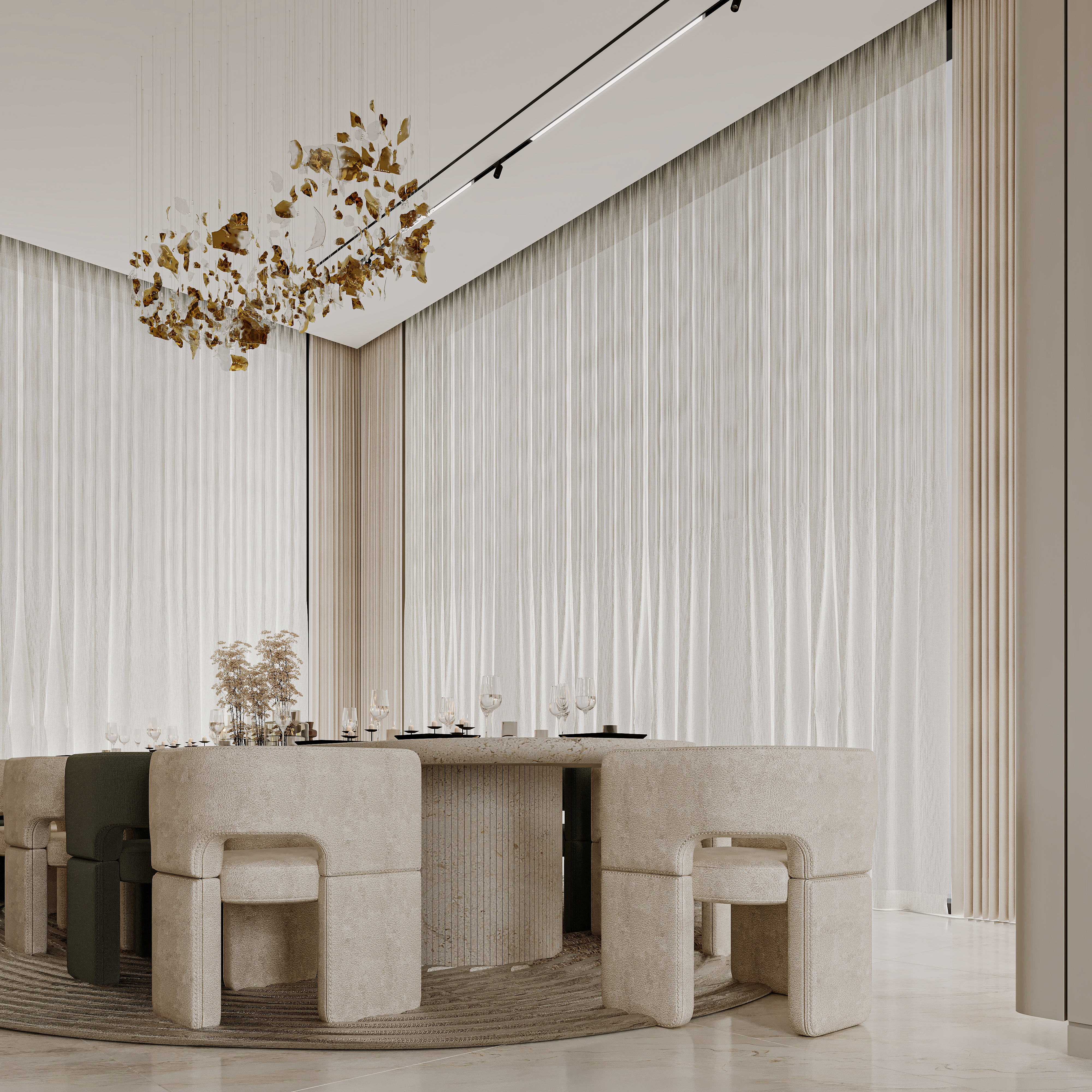 大厅室内设计丨KT_DESIGN STUDIO-41
